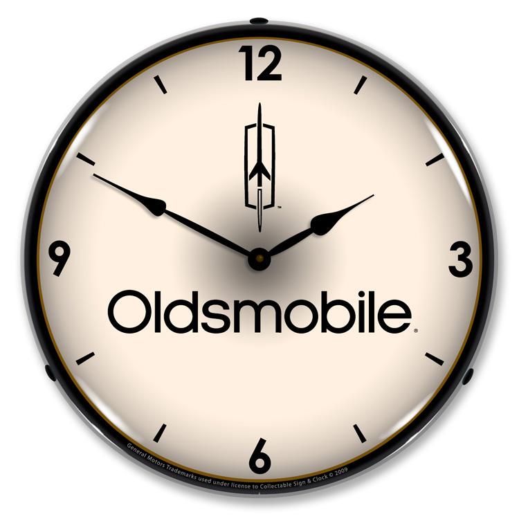 Collectable Sign and Clock - Oldsmobile Clock - Wall Clocks