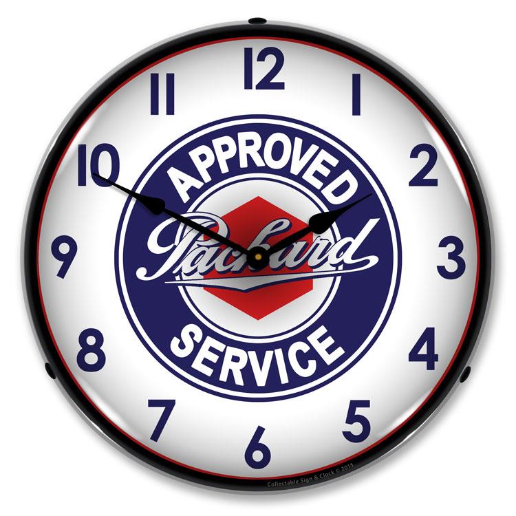 Collectable Sign and Clock - Packard Clock - Wall Clocks