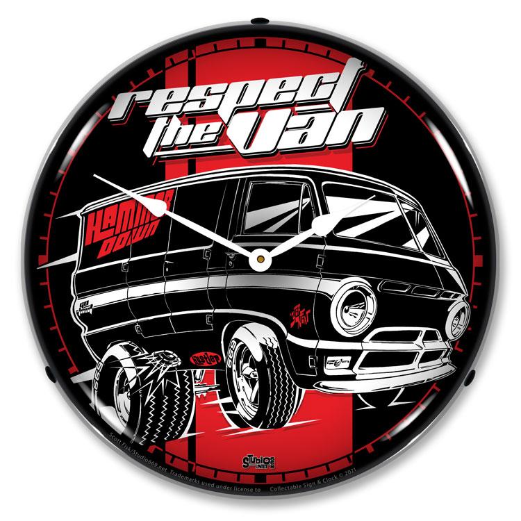 Collectable Sign and Clock - RTV Hammer Down Clock - Wall 
