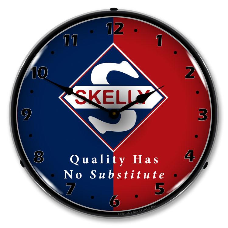 Collectable Sign and Clock - Skelly 2 Clock - Wall Clocks