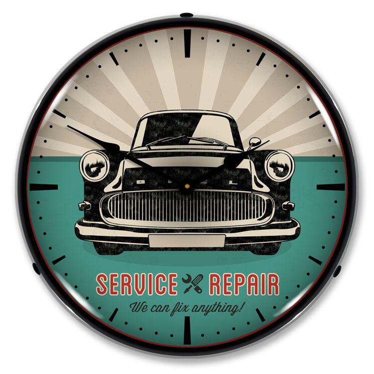 Collectable Sign and Clock - We Can Fix Anything Clock - 