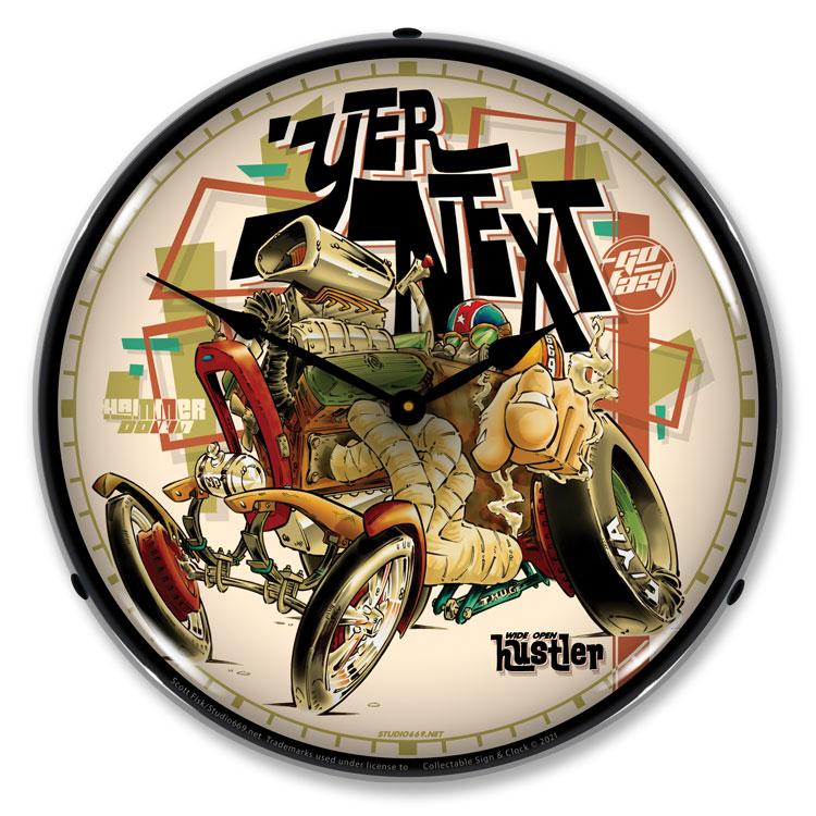 Collectable Sign and Clock - Yer Next Clock - Wall Clocks