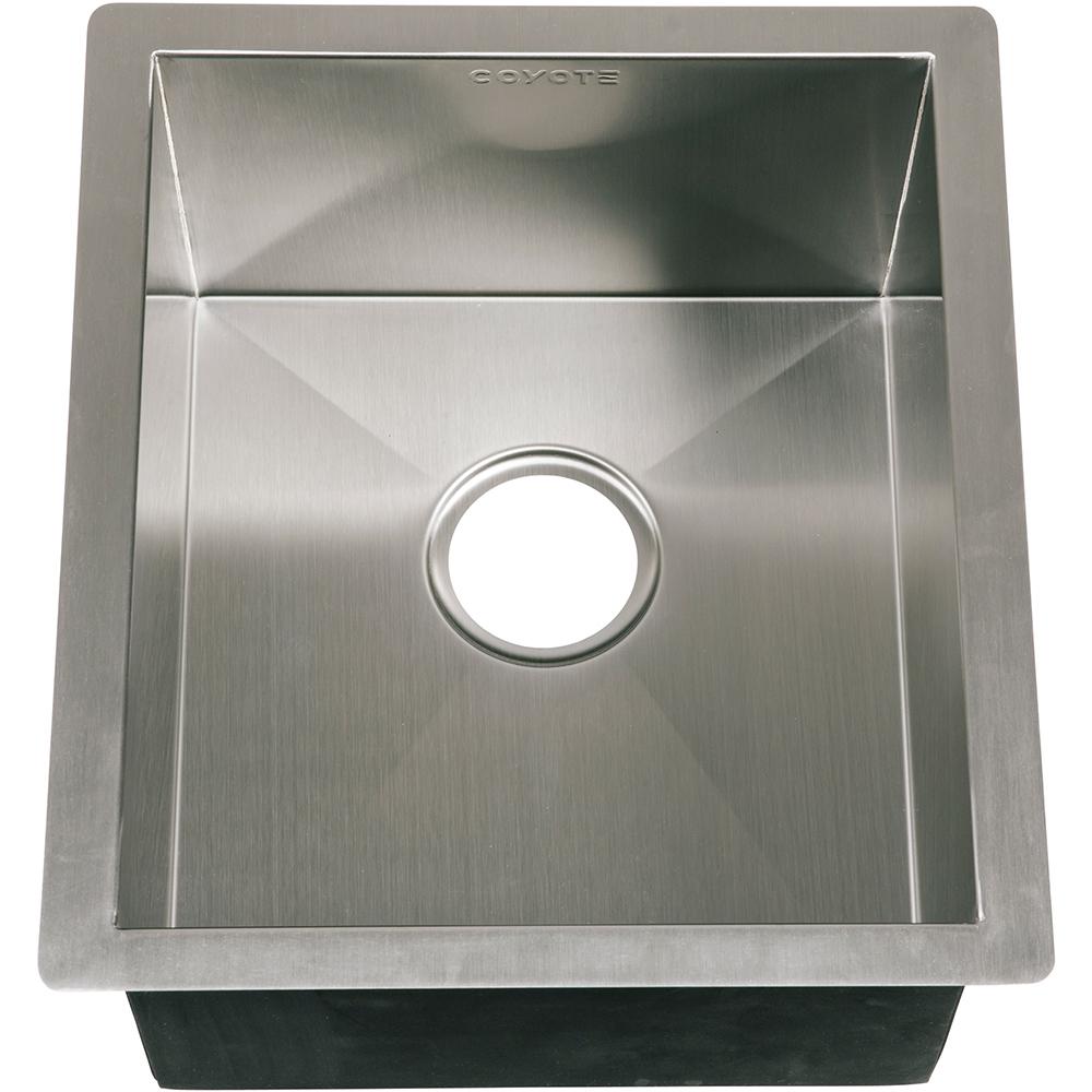 Coyote 16 X 18 Outdoor Rated Drop In Stainless Steel Sink