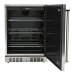 Coyote 24’’ Built-In Refrigerator w/ Hinge - C124R-S