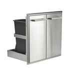 Coyote 26’’ Pull Out Trash and Recycle Bin - C3-TC