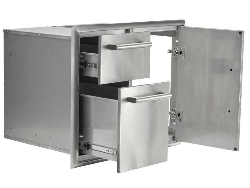 Coyote 31’’ Access Door & Double Drawer Combo - C3-CD2DC31