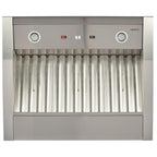 Coyote 36-Inch Stainless Steel Outdoor Hood Insert