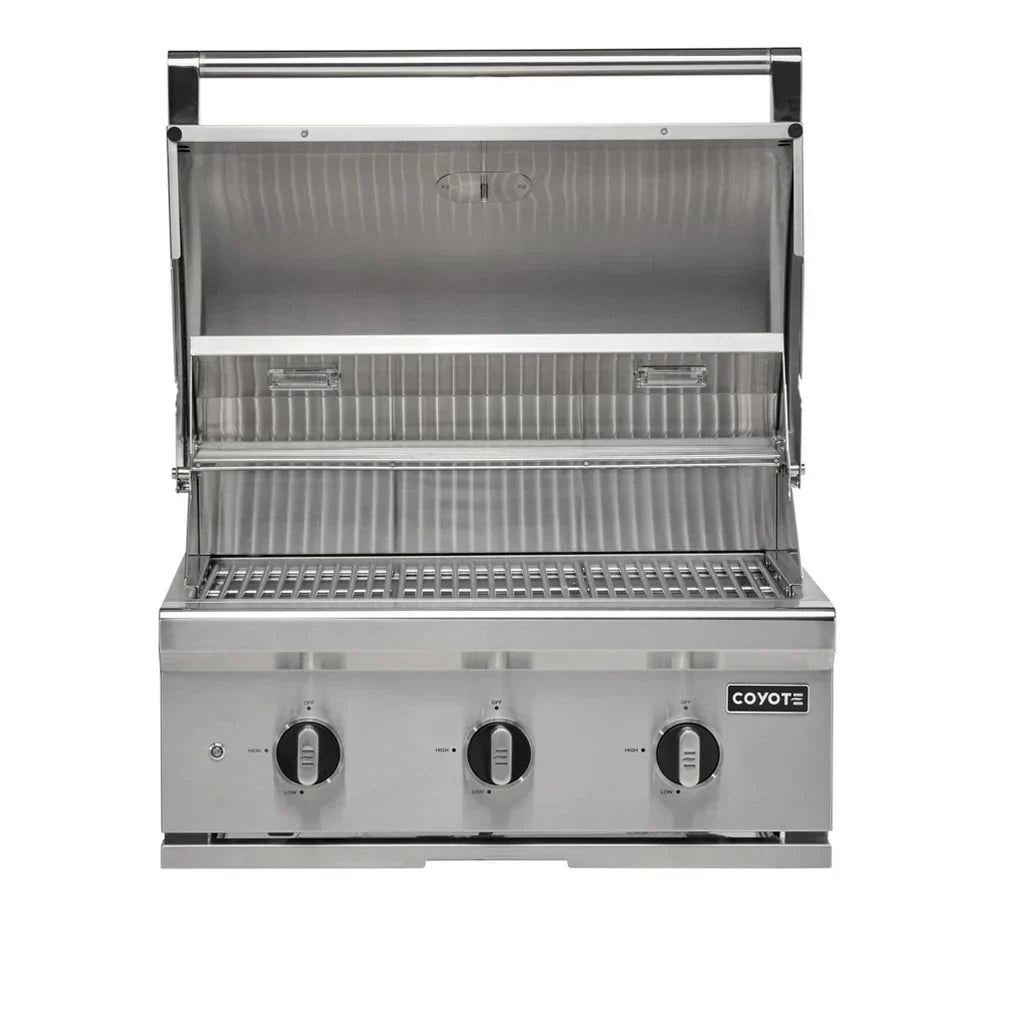 Coyote C Series 30’’ Grill on Cart (NG) C3C30NG FS
