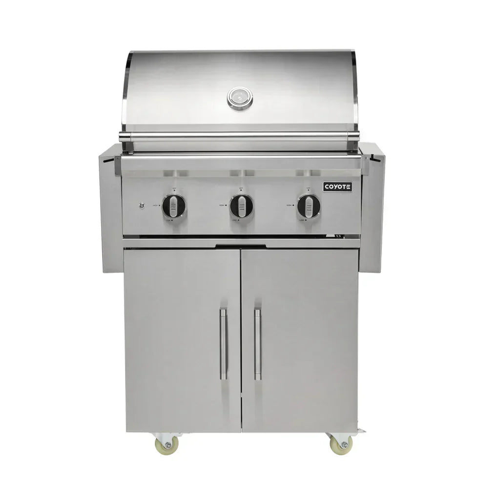 Coyote C Series 30’’ Grill on Cart (NG) C3C30NG FS