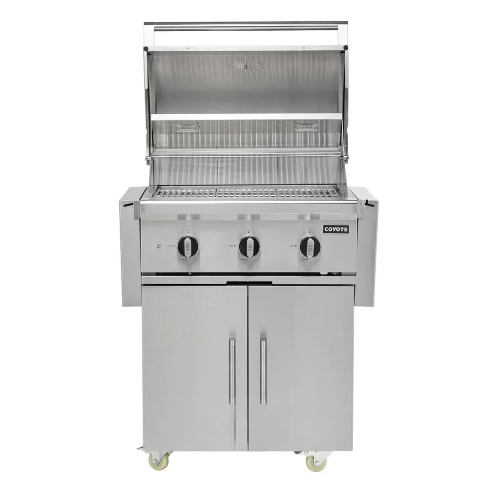 Coyote C Series 30’’ Grill on Cart (NG) C3C30NG FS