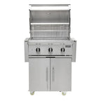 Coyote C Series 30’’ Grill on Cart (NG) C3C30NG FS