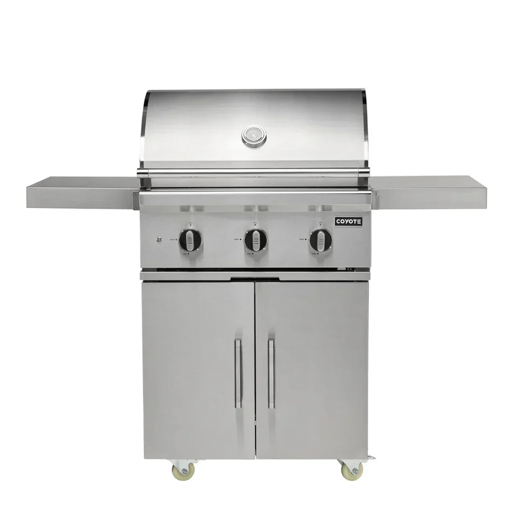 Coyote C Series 30’’ Grill on Cart (NG) C3C30NG FS