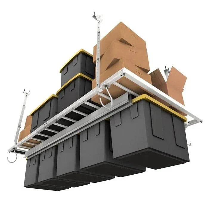 E-Z Storage 3-in-1 Heavy Duty 4’ x 8’ Overhead Garage