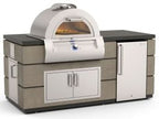 Fire Magic 77-Inch GFRC Pizza Oven Outdoor Kitchen Island System
