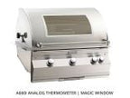Fire Magic 6-Foot GFRC Pre-Fab BBQ Island - French Barrel Oak