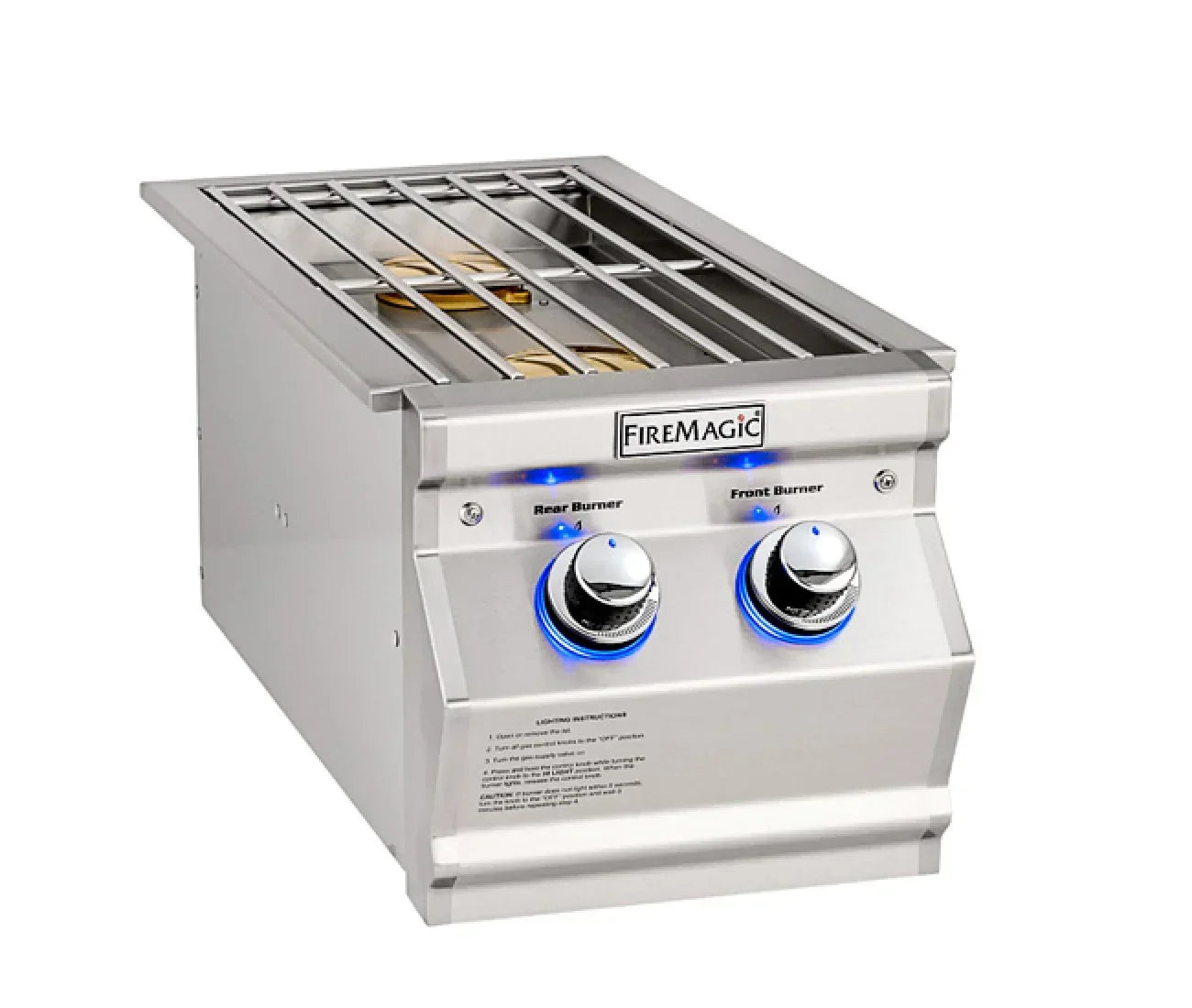 Fire Magic Aurora Built-In Gas Double Side Burner - Natural