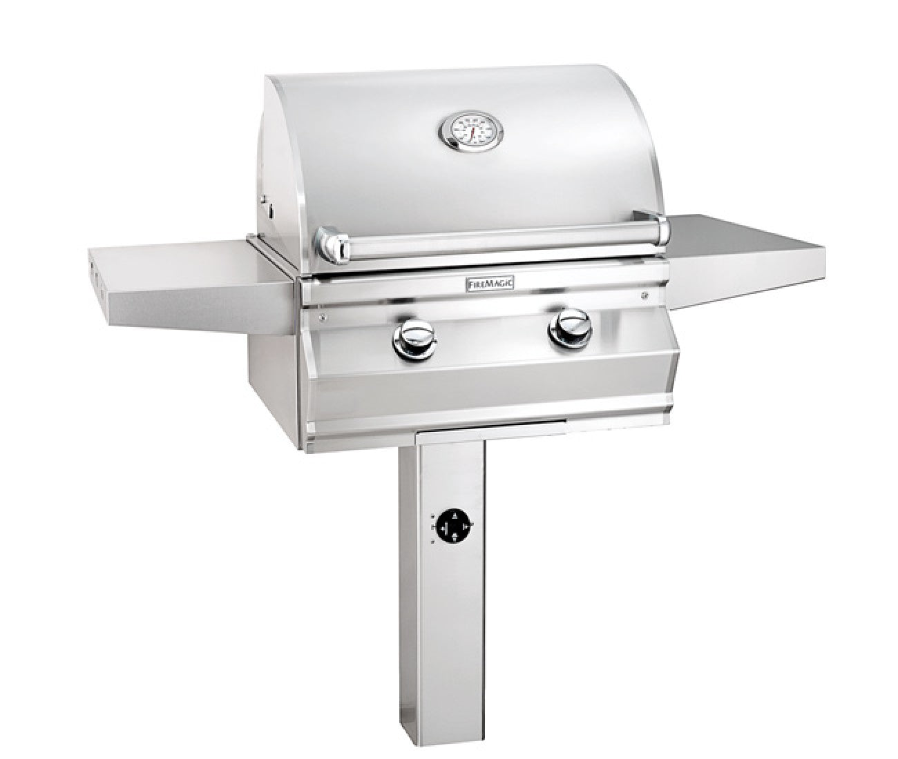 Fire Magic Choice C430s 24-inch Stainless Steel In-Ground Post-Mount Grill