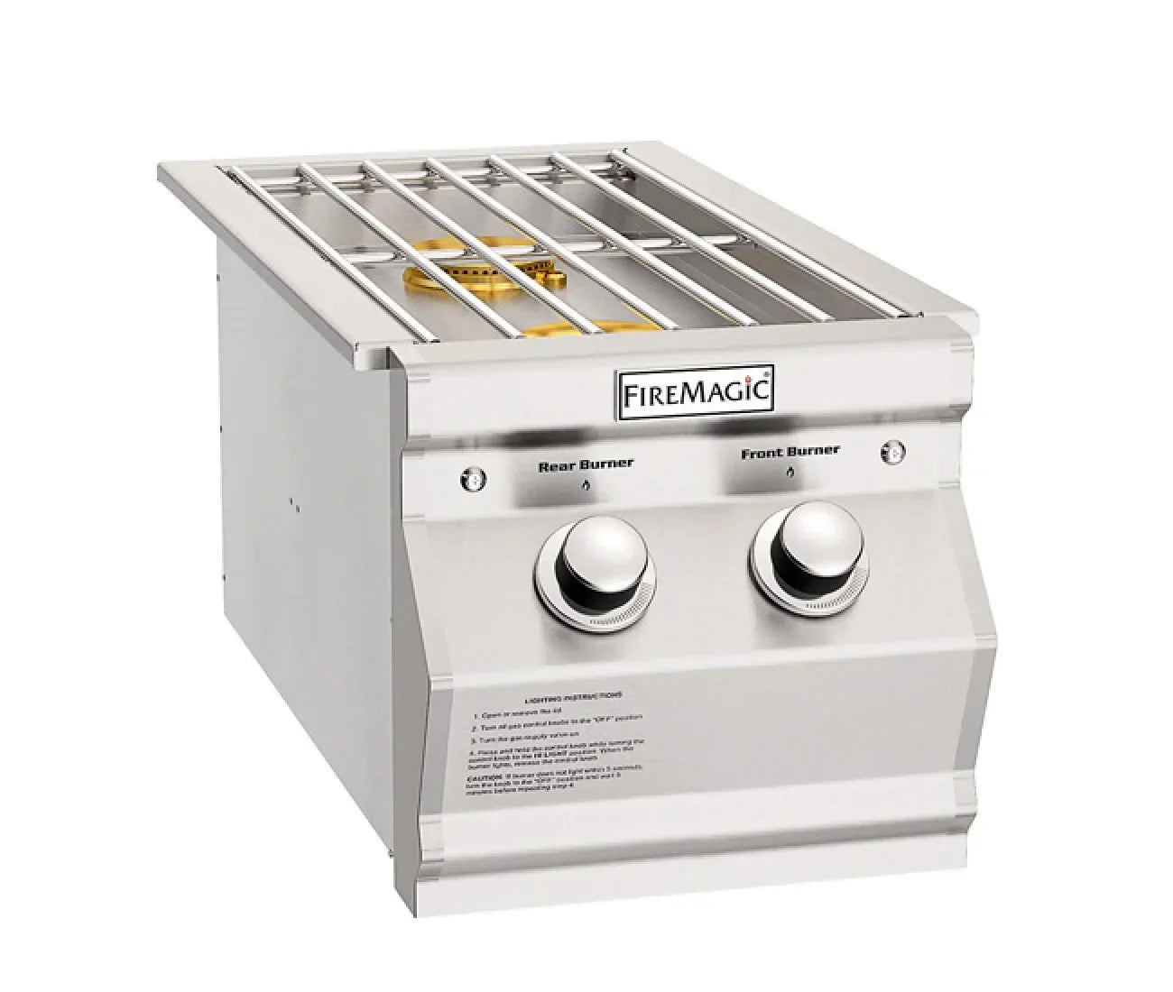 Fire Magic Choice Gas Built-in Double Side Burner - Natural