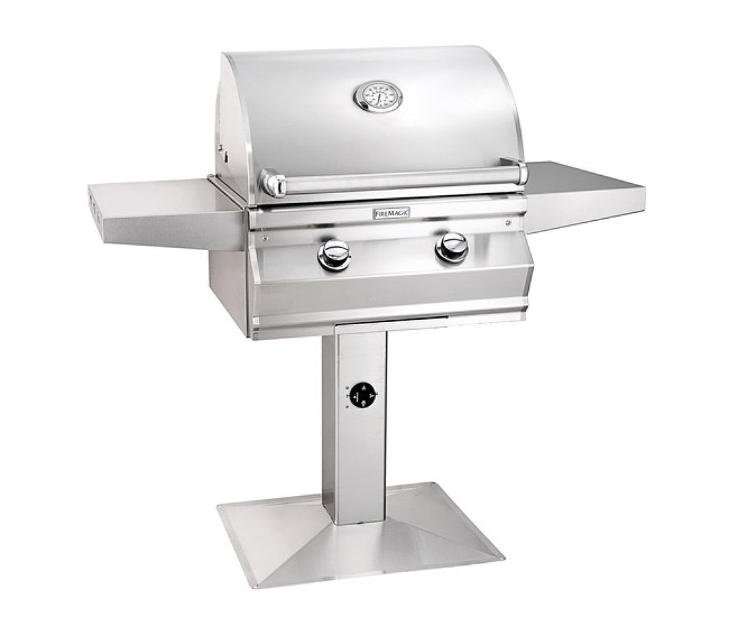Fire Magic CM430s 24-inch Choice Stainless Steel Multi-User Patio Post Grill