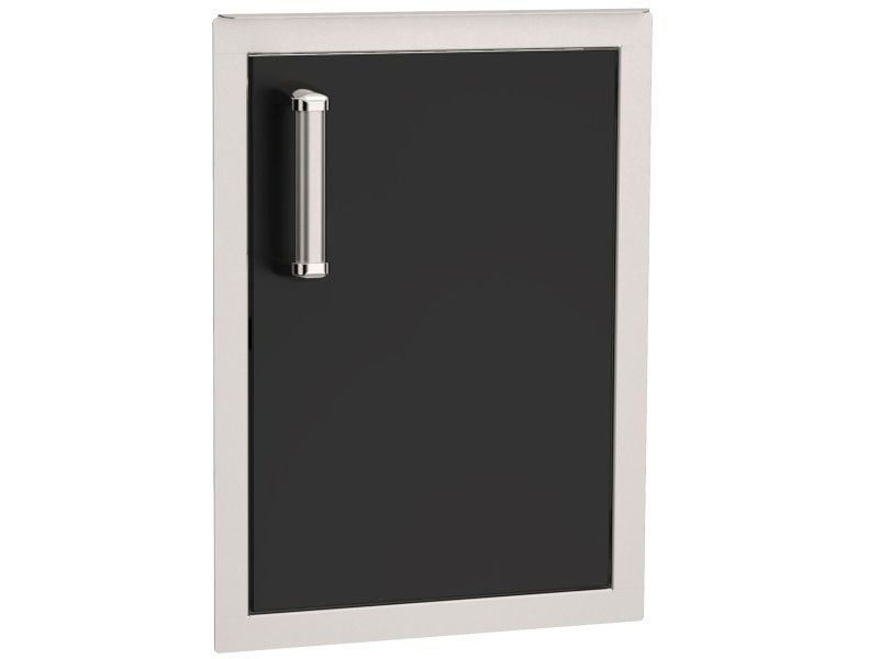 Fire Magic Echelon 14-inch Black Right-Hinged Soft-Close Access Door
