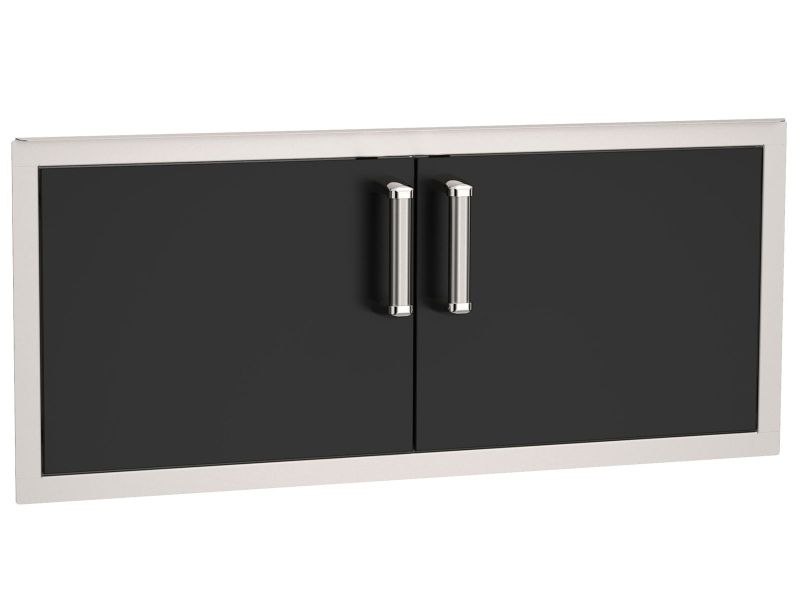 Fire Magic Echelon 39-Inch Flush Black Double Access Door