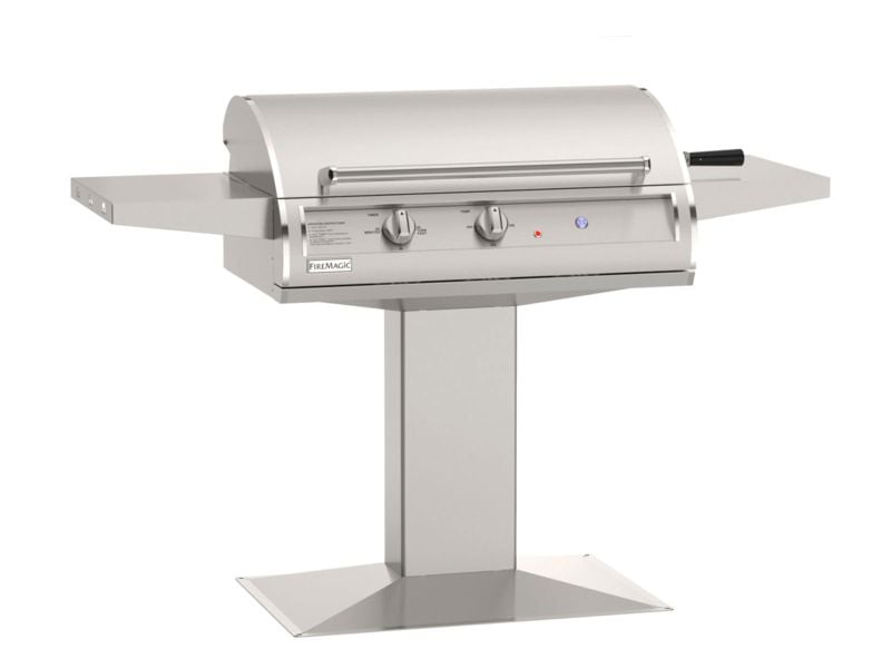 Fire Magic EL500 30-Inch Post-Mounted Electric Grill Accessible Height