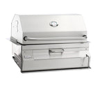 Fire Magic 24-Inch Stainless Steel Charcoal Slide-In Grill Smoker Hood