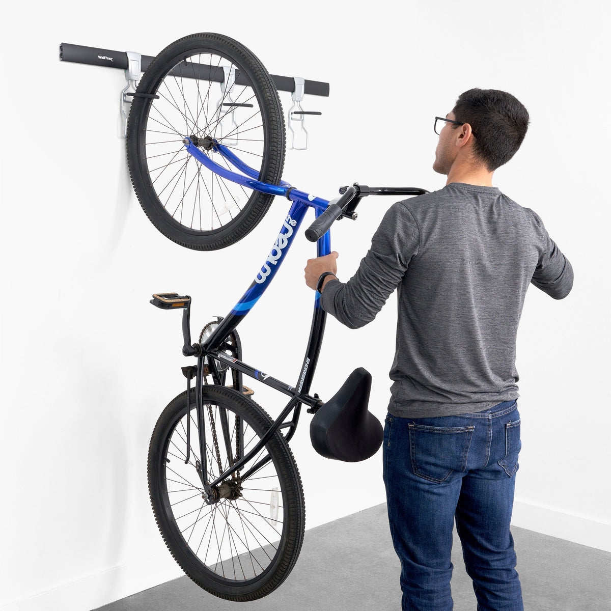 Garage Track System | Bike Hooks 5-Pack - Wall Trax