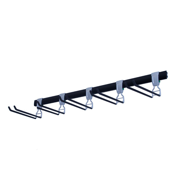 Garage Track System | Large Double Hook 5-Pack - Wall Trax
