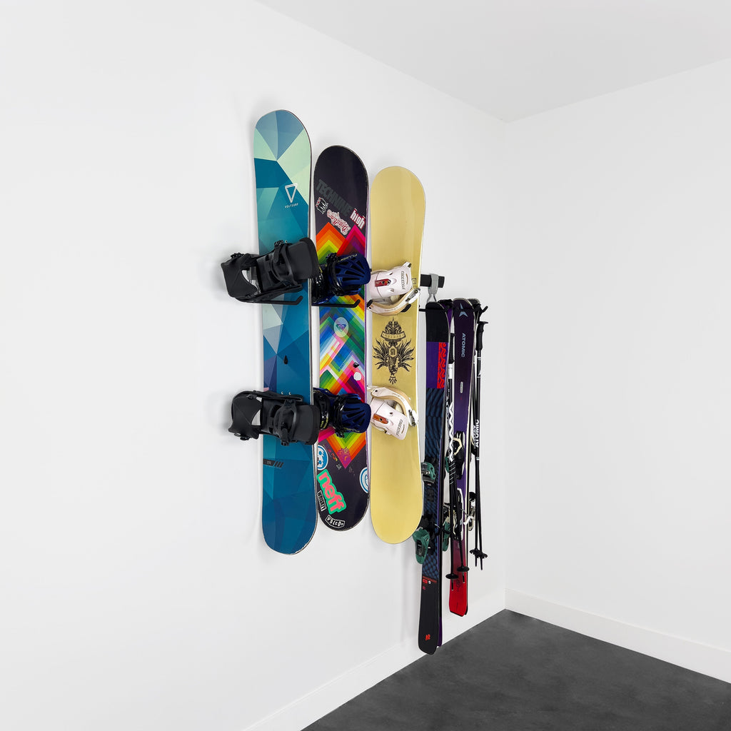 Garage Track System | Large Double Hook 5-Pack - Wall Trax