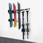 Garage Track System | Large Double Hook 5-Pack - Wall Trax