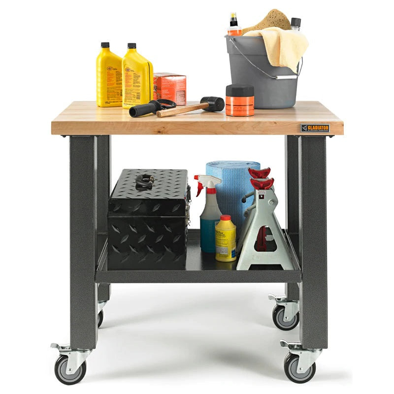 Gladiator 3’ Hardwood Mobile Workstation