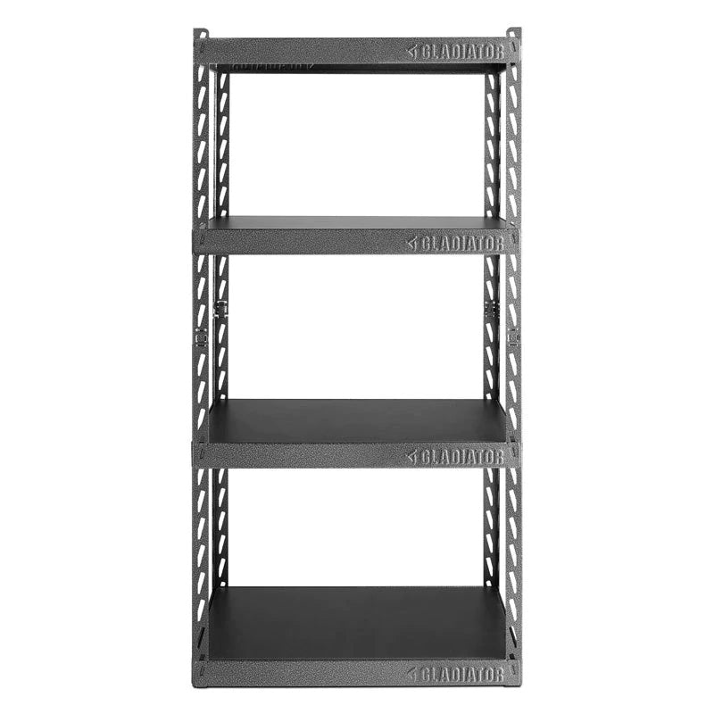 GLADIATOR 30’’ WIDE EZ CONNECT RACK W/FOUR 15’’ DEEP SHELVES