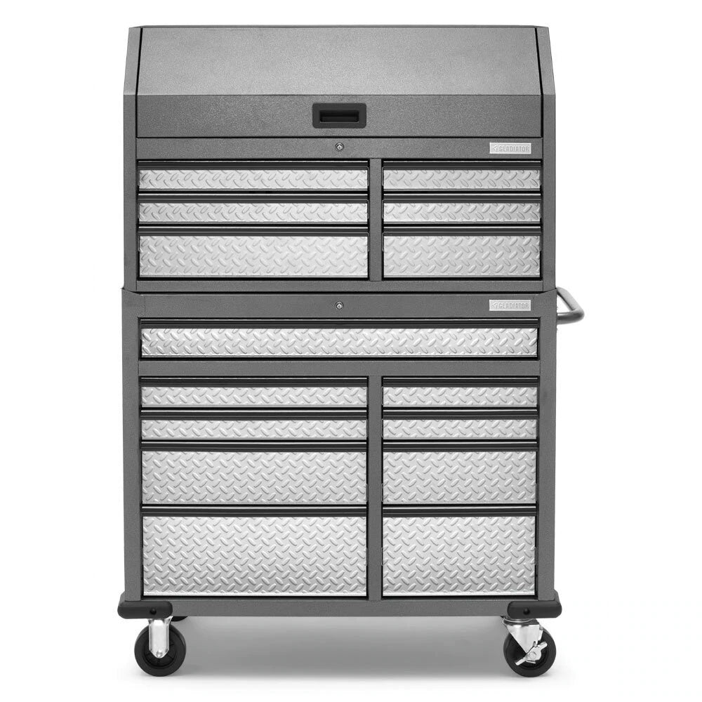 Gladiator 41’’ 15 Drawer Mobile Tool Chest Combo