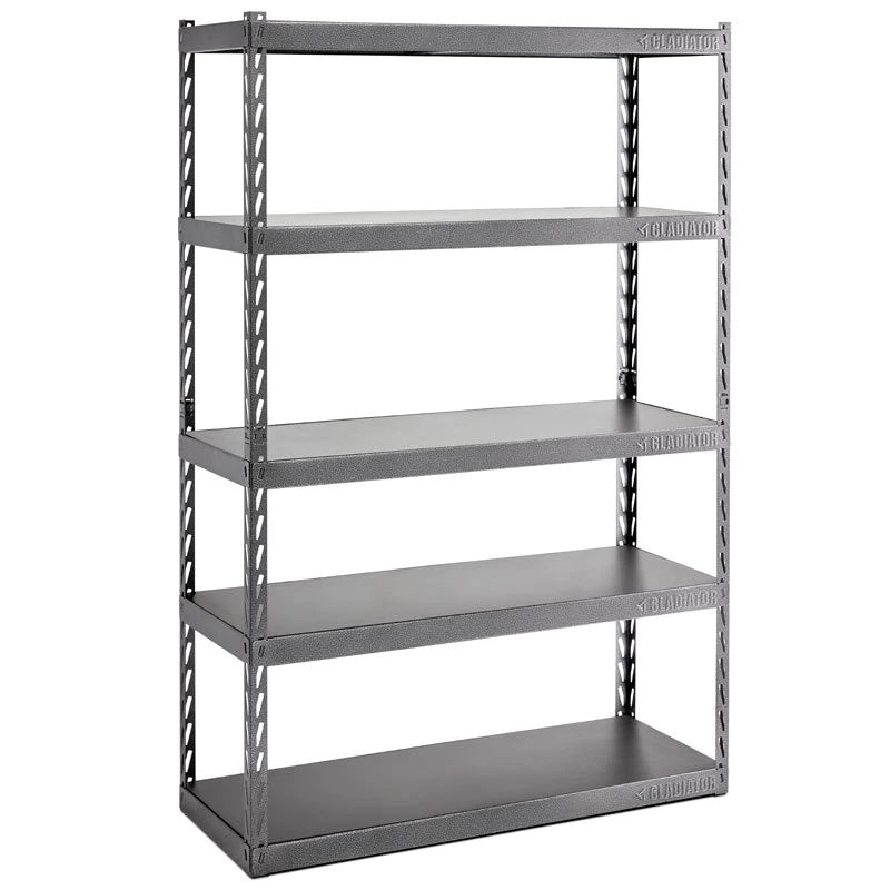 Gladiator 48’’ Wide EZ Connect Rack w/Five 18’’ Deep Shelves