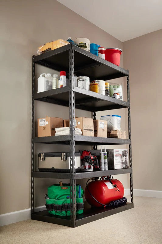 Gladiator 48’’ Wide EZ Connect Rack w/Five 24’’ Deep Shelves