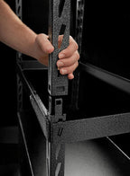 Gladiator 48’’ Wide EZ Connect Rack w/Five 24’’ Deep Shelves