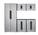 Gladiator 5-piece Silver Flex Cabinet System IV