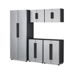 Gladiator 5-piece Silver Flex Cabinet System IV