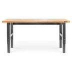 Gladiator 6‚Äô Hardwood Adjustable Height Workbench