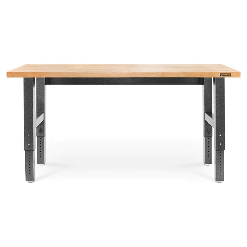 Gladiator 6‚Äô Hardwood Adjustable Height Workbench
