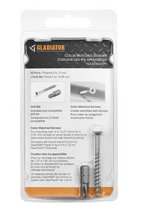 Gladiator Color Matched Screws (32 Pack) - GAAC0232LM