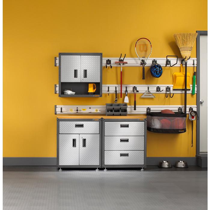 Gladiator GAWG28FDYG Ready-To-Assemble Full-Door Wall
