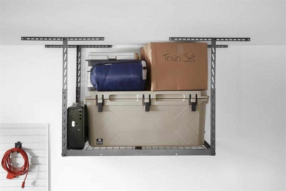 Gladiator Overhead GearLoft Storage Rack 2’ X 4’ - Hammered