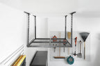 Gladiator Overhead GearLoft Storage Rack 4’ X 4’ - Hammered