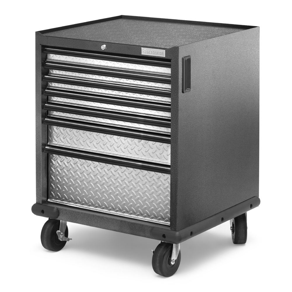 Gladiator Premier Silver Pre-Assembled 7 Drawer Modular
