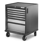 Gladiator Premier Silver Pre-Assembled 7 Drawer Modular