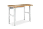 Gladiator Premier White 4’ Hardwood Adjustable Height