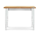 Gladiator Premier White 4’ Hardwood Adjustable Height