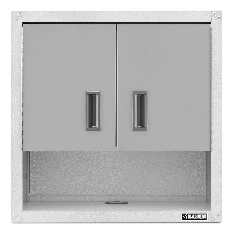 GLADIATOR READY-TO-ASSEMBLE WHITE 3/4 DOOR WALL GEARBOX